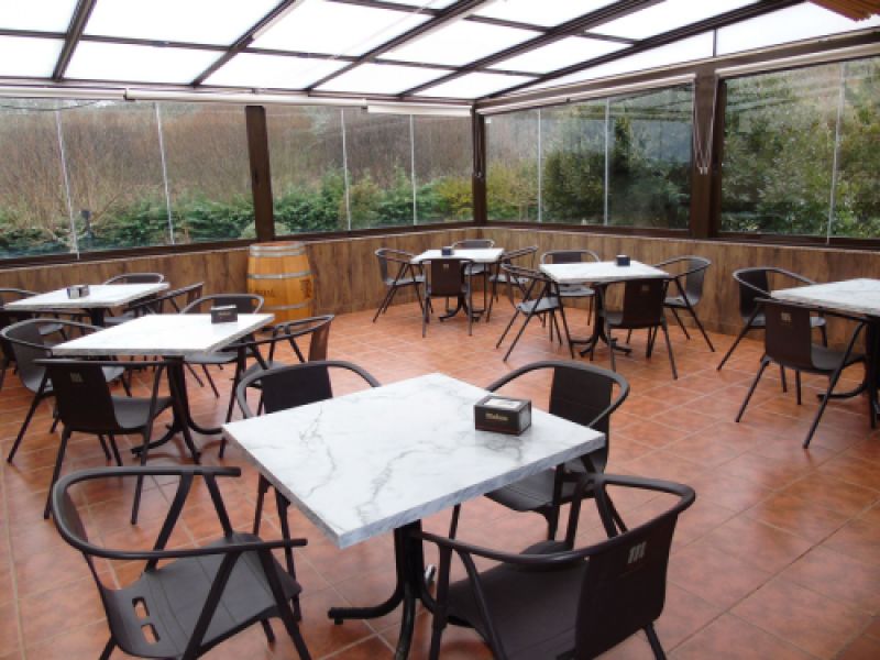 Terraza cubierta Hotel rural El Molino Terraza cubierta Hotel rural El Molino